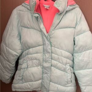 Arizona Jean Company Mint Green Puffer Jacket